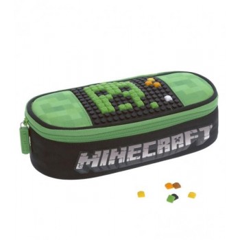 Astuccio Tombolino Portapenne Minecraft Green